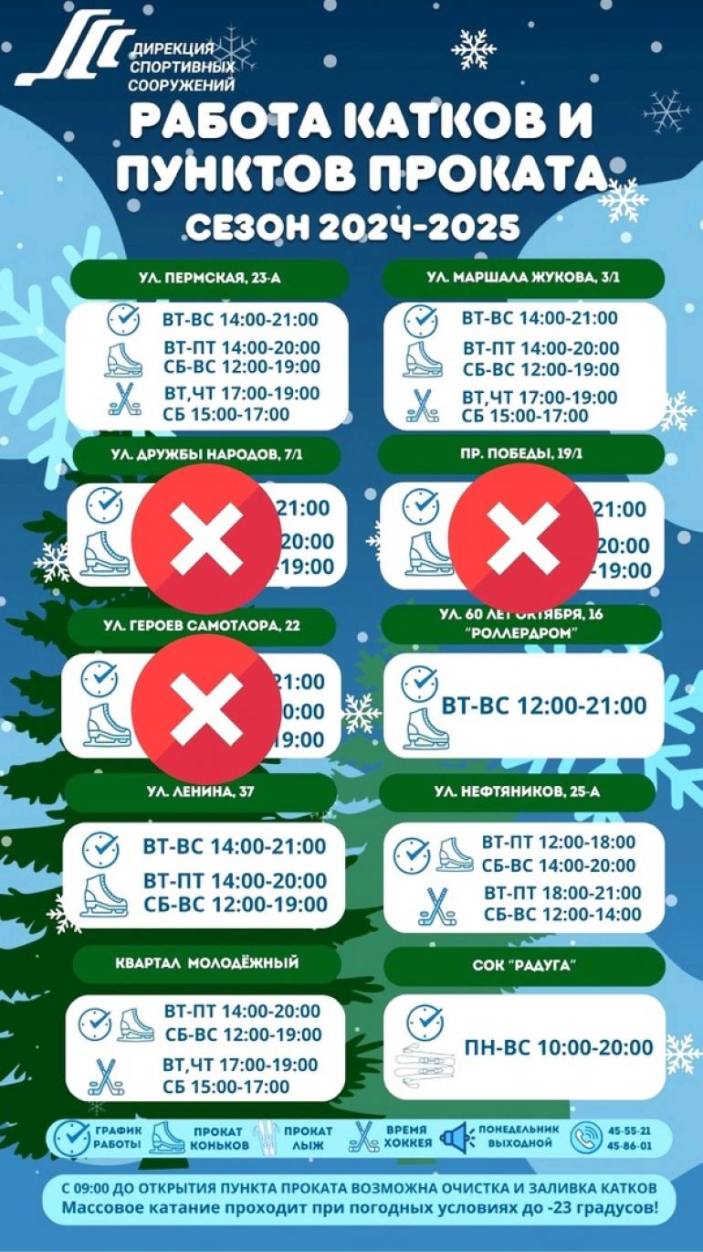 Изменения в работе катков