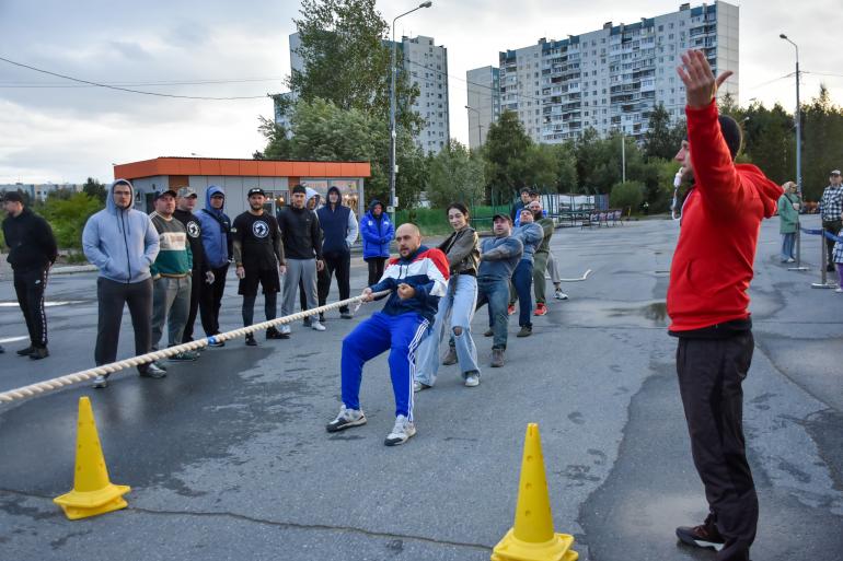 «Югорский силач»: перетягивание каната — на пределе силы и духа!